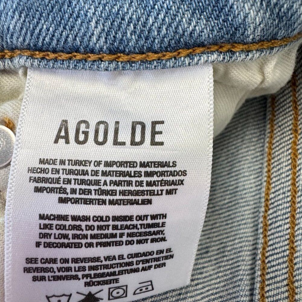 AGOLDE Nico High Rise Slim Fit Embark Size 25 - Picture 8 of 13